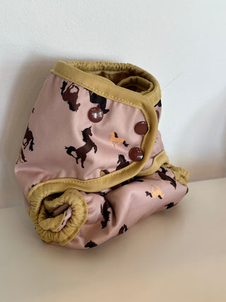 Cloth Diaper Cover - AIl-In-Two -  Ranch Horse