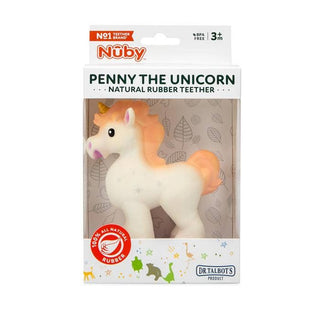 Penny the Unicorn Natural Rubber Teether