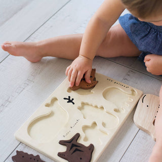 Wooden Tray Puzzle - Ocean Animals