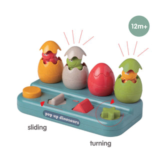 Tolo Bio | Pop Up Dinosaur | Educational Toy for Toddlers