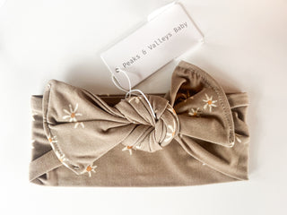 PVB Adjustable Headband Bow FW’24