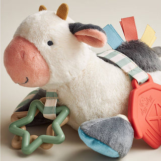 Cow Itzy Friends Link & Love Activity Plush