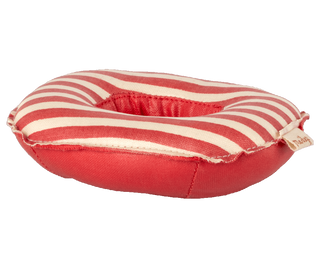 Rubber boat, small mouse- Red Stripe