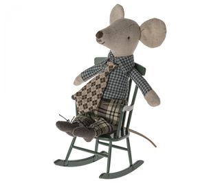 PREORDER- Rocking Chair, Mouse- Dark Green