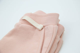 French Terry Sweatpants - Pale Rose