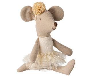 Ballerina mouse, Little sister- Off white