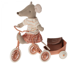 PREORDER- Tricycle Mouse, Big Sister Coral
