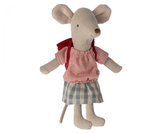 PREORDER- Tricycle Mouse, Big Sister Red