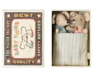 PREORDER* Twins, Baby mice in matchbox