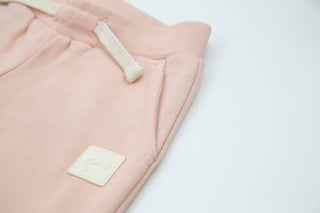 French Terry Sweatpants - Pale Rose