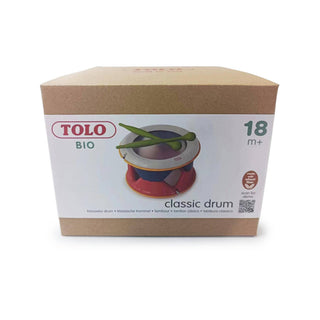 Tolo Bio | Classic Drum | Interactive Toy for Toddlers