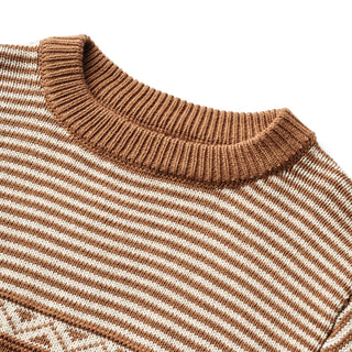 Knit Pullover Janus- Caramel