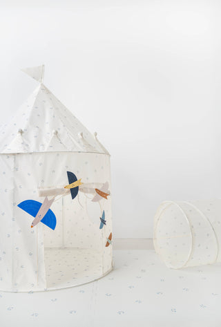 Recycled Fabric Play Tent Castle- Prints