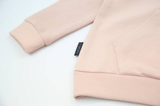 French Terry Hoodie - Pale Rose