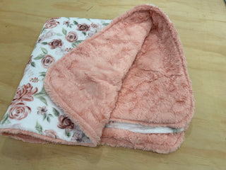 Mini Luxe Blanket - Little Roses