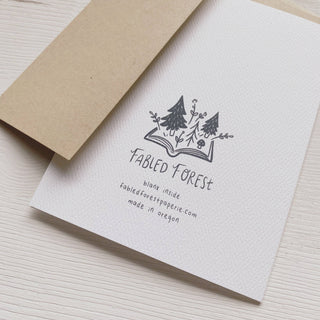 Tiny Little Miracle - Deer Baby Card