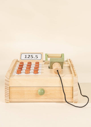 Wooden Cash Register