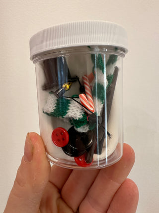 Snowman in a Jar Claydoh