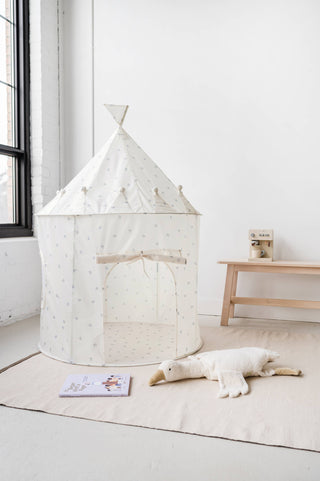 Recycled Fabric Play Tent Castle- Prints