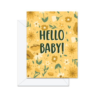 Hello Baby- Greeting Card