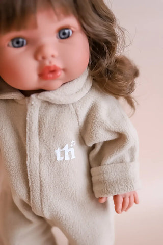 Doll Onesie - Taupe - Tiny Harlow