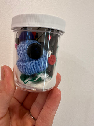Snowman in a Jar Claydoh