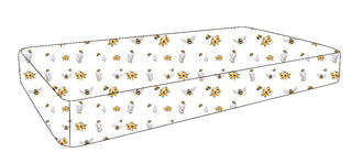 Bamboo Crib Sheet - Spring Bee