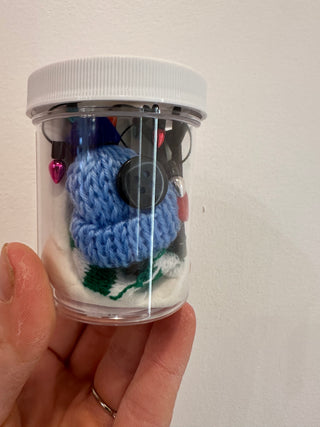 Snowman in a Jar Claydoh