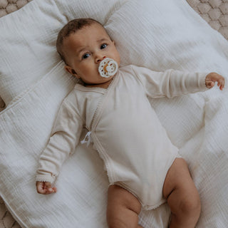 BIBS Pacifier Boheme Latex 4 PK Ivory/Blush/Blossom/Dusky Lilac