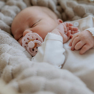 BIBS Pacifier Boheme Latex 4 PK Ivory/Blush/Blossom/Dusky Lilac