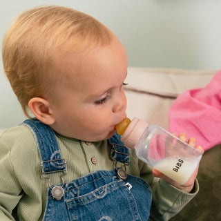 BIBS Baby Bottle Nipple Round Latex 2 pack