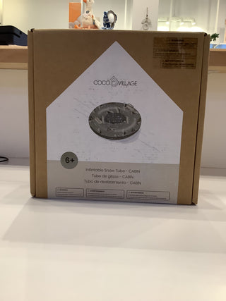 Inflatable snow tube