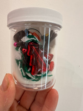 Snowman in a Jar Claydoh