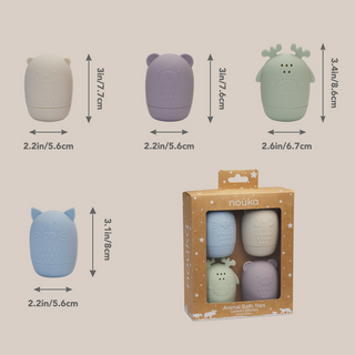 Animal Bath Toys Canada Collection - In the Wild