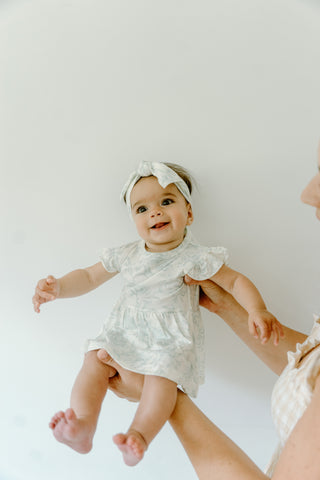 Headband Bow- Valley Blooms