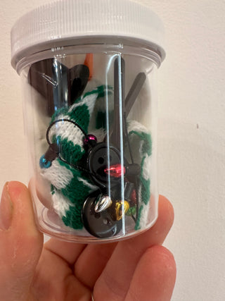 Snowman in a Jar Claydoh