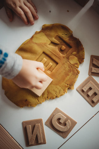 Eco Stamp Uppercase Alphabet