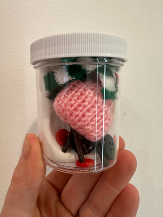 Snowman in a Jar Claydoh