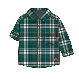 Green Plaid Shirt