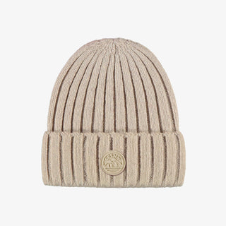 Cream Knit Beanie (Child)
