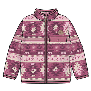 Pink Fleece Jacket