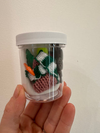 Snowman in a Jar Claydoh