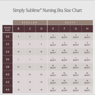 Simply Sublime® Nursing Bra