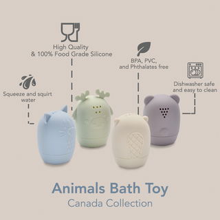 Animal Bath Toys Canada Collection - In the Wild