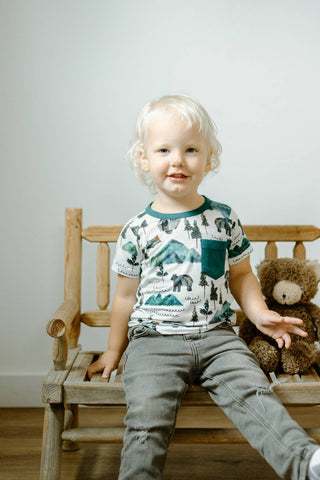 Short Sleeve Shirt - Borealis Bear