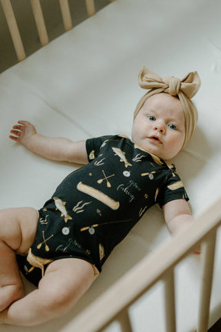 Short Sleeve Onesie- Gone Fishing