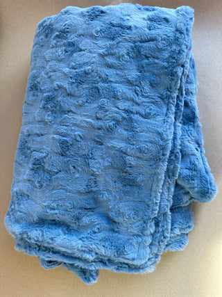 Midi Luxe Blanket - Ocean Blue