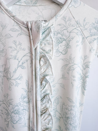 Ruffle Footed Sleeper- Valley Blooms