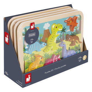 CHUNKY PUZZLE - DINOSAURS