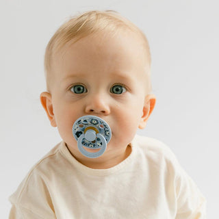 BIBS x Liberty Pacifier Original COLOUR Latex 2 PK Bobo Ivory Mix